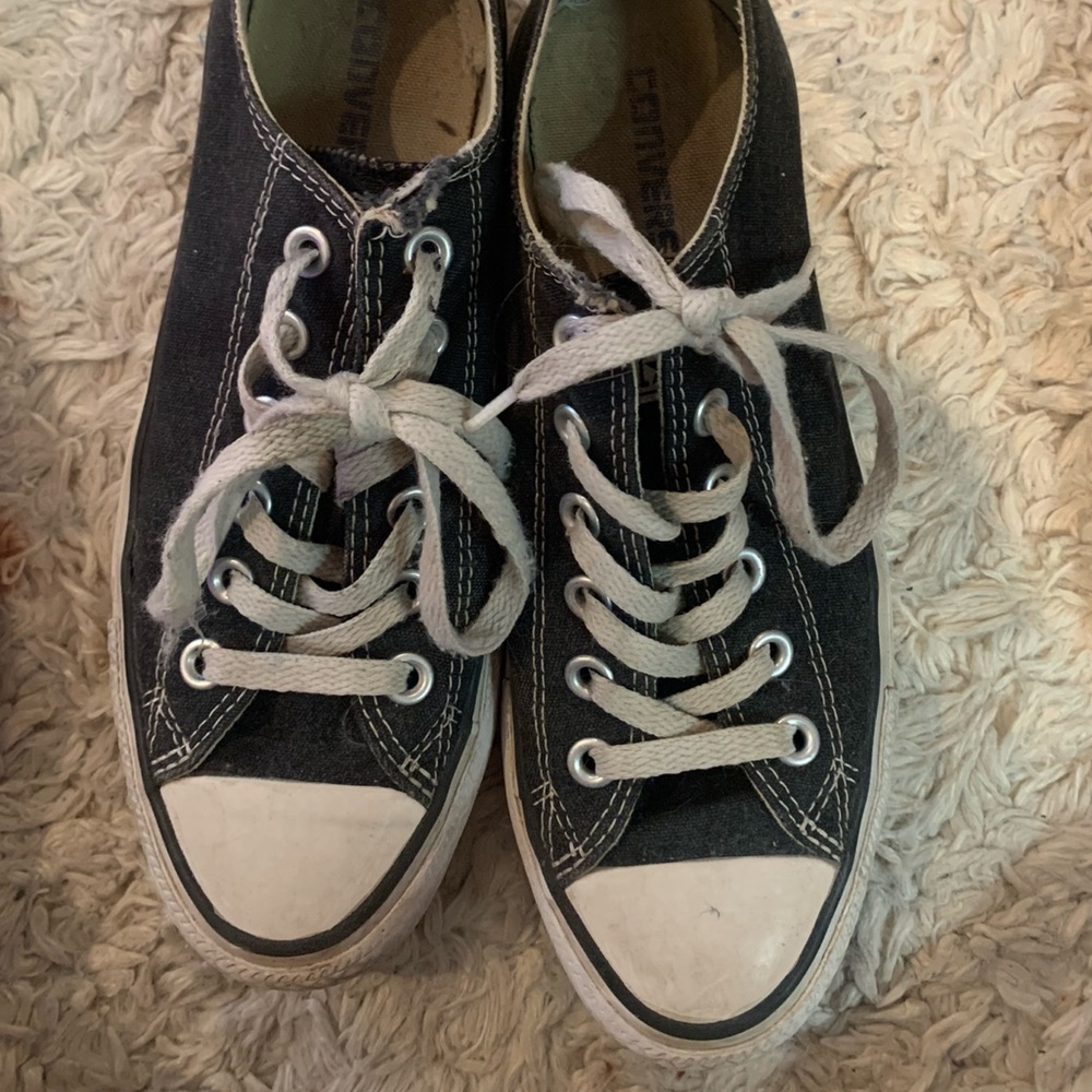 Black Low Top Converse